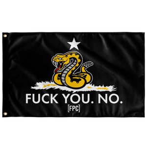 FUCK YOU. NO. FLAG