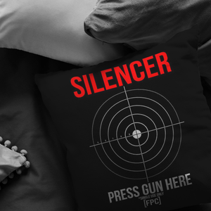 'Silencer' Pillow