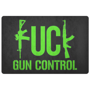 F**k Gun Control Doormat